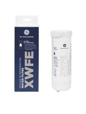 GE Appliances XWF Refrigerator Water Filter - White